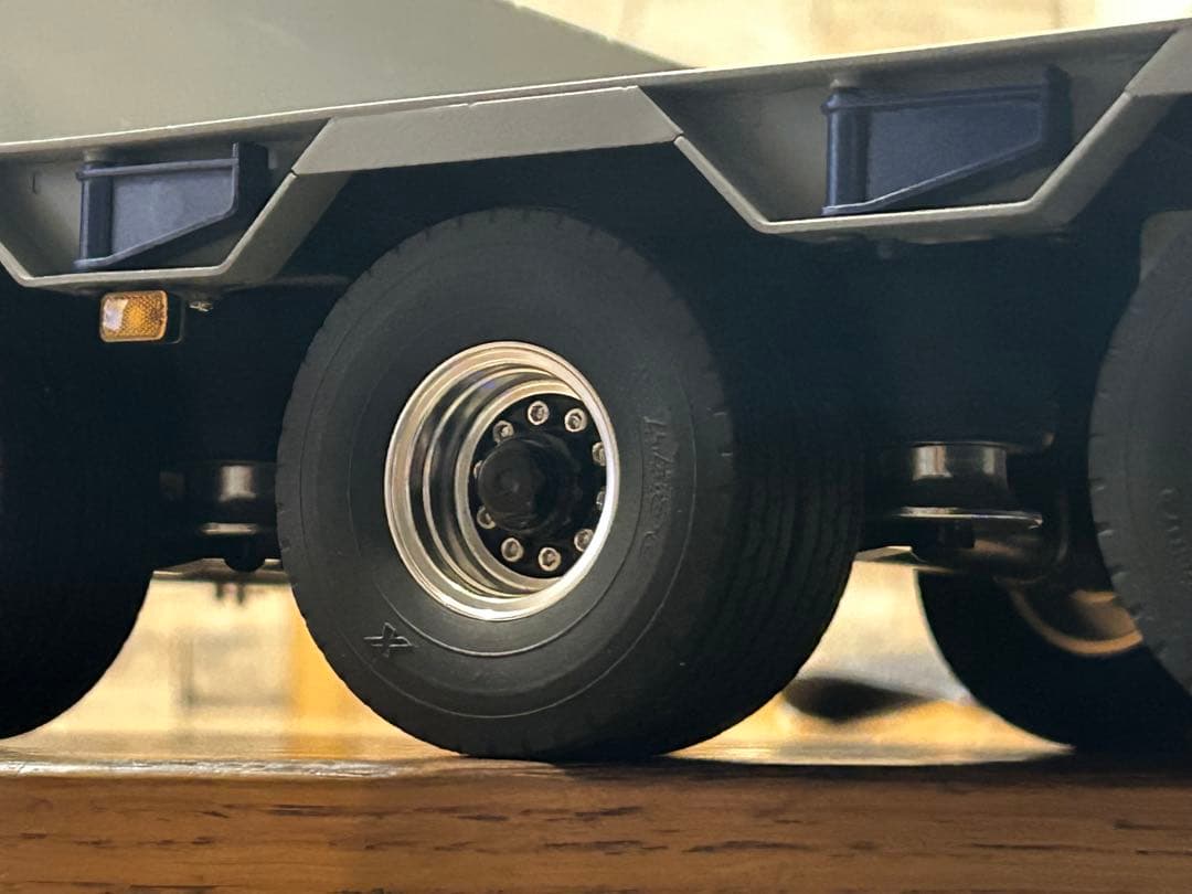 タミヤ1/14 低床重トレーラー フルメタル 油圧