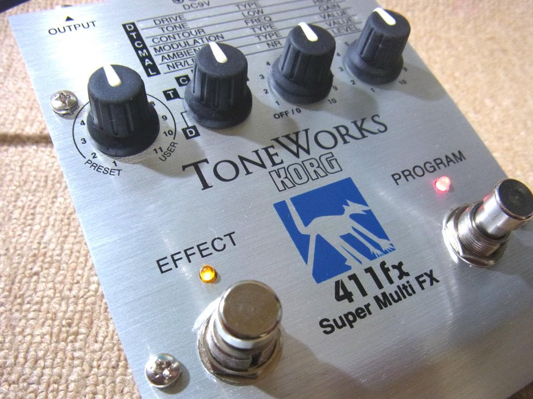 TONEWORKS KORG 411fx Super Multi FX コルグ♪