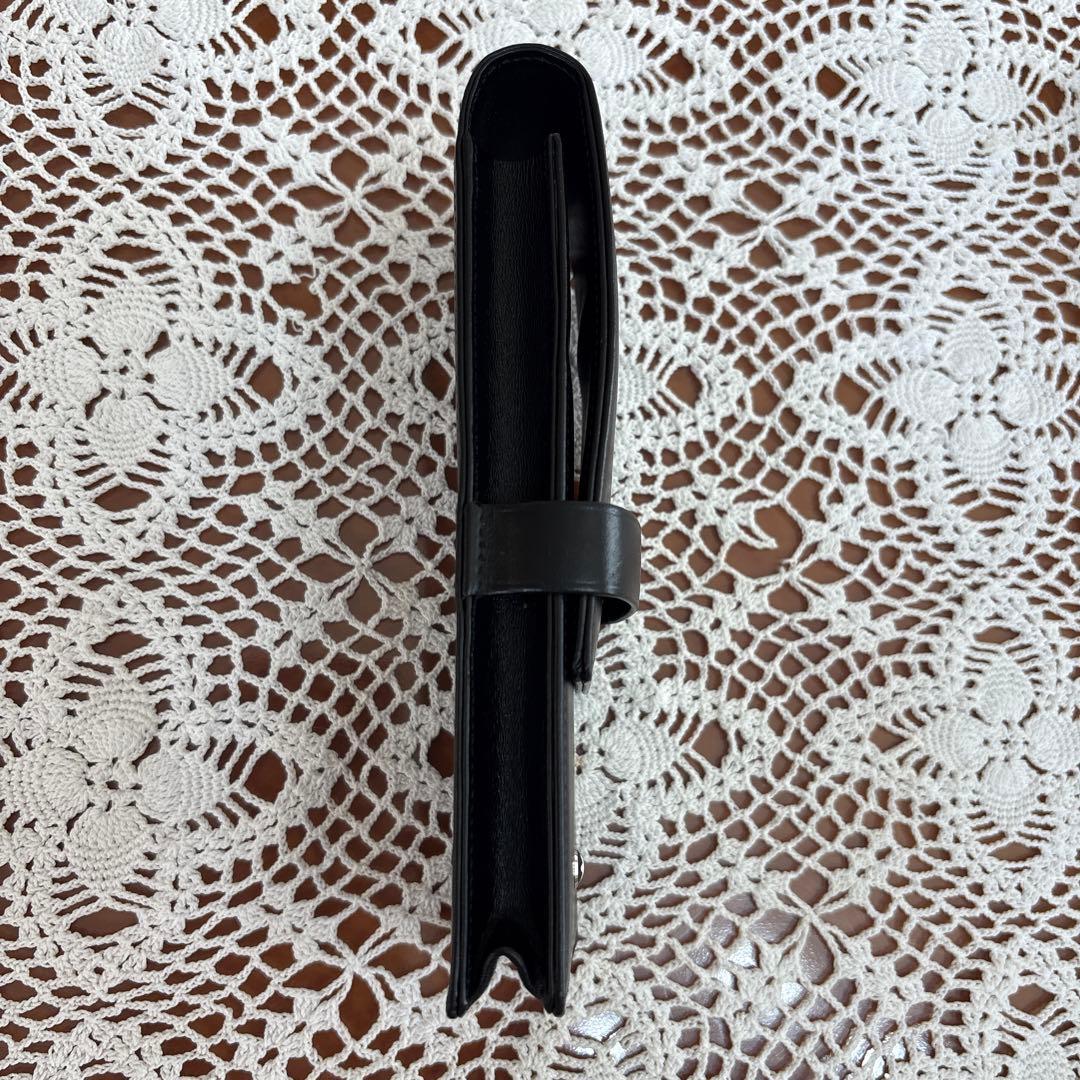 モンブラン ブラック色　レザー 本革　ペンケース ３本用