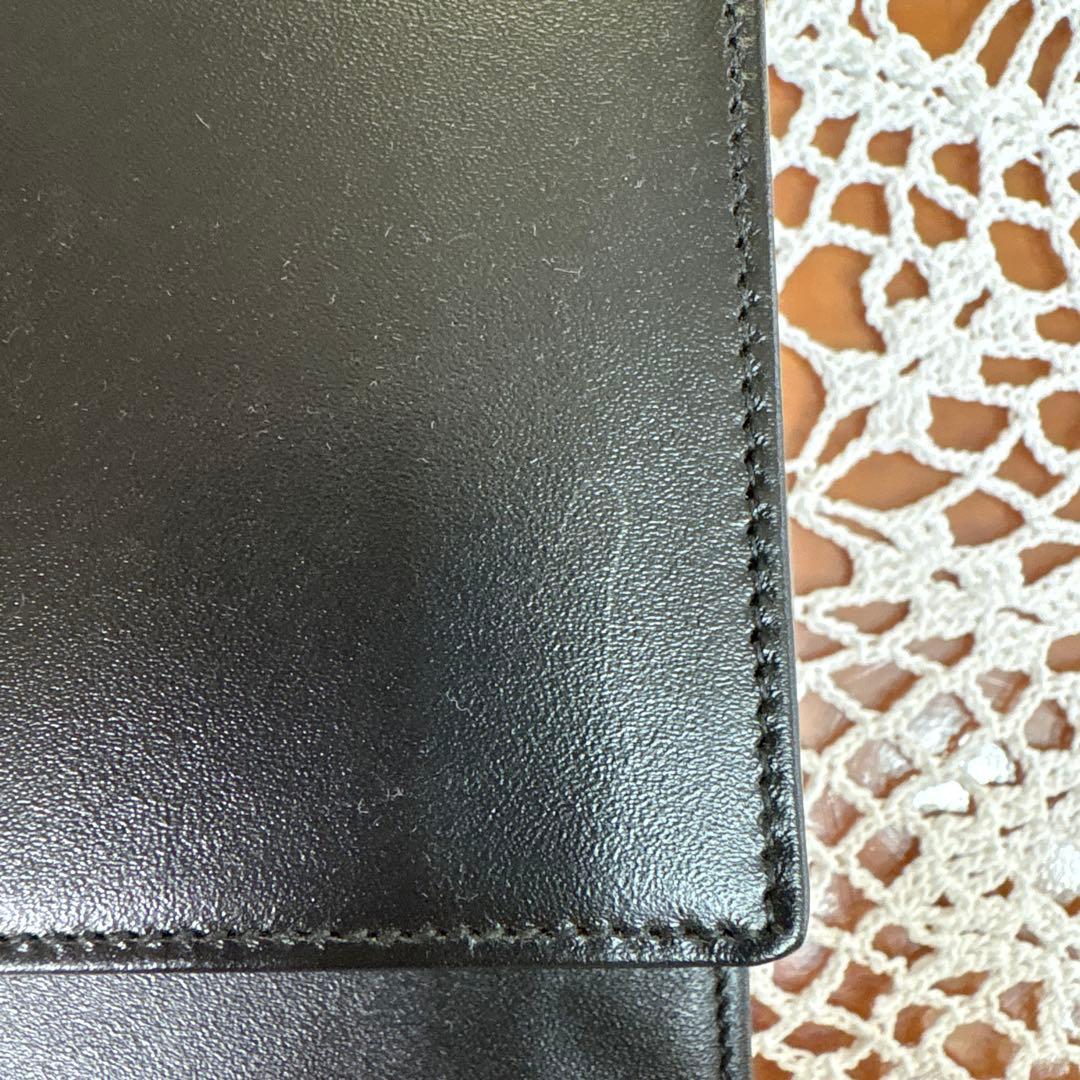 モンブラン ブラック色　レザー 本革　ペンケース ３本用