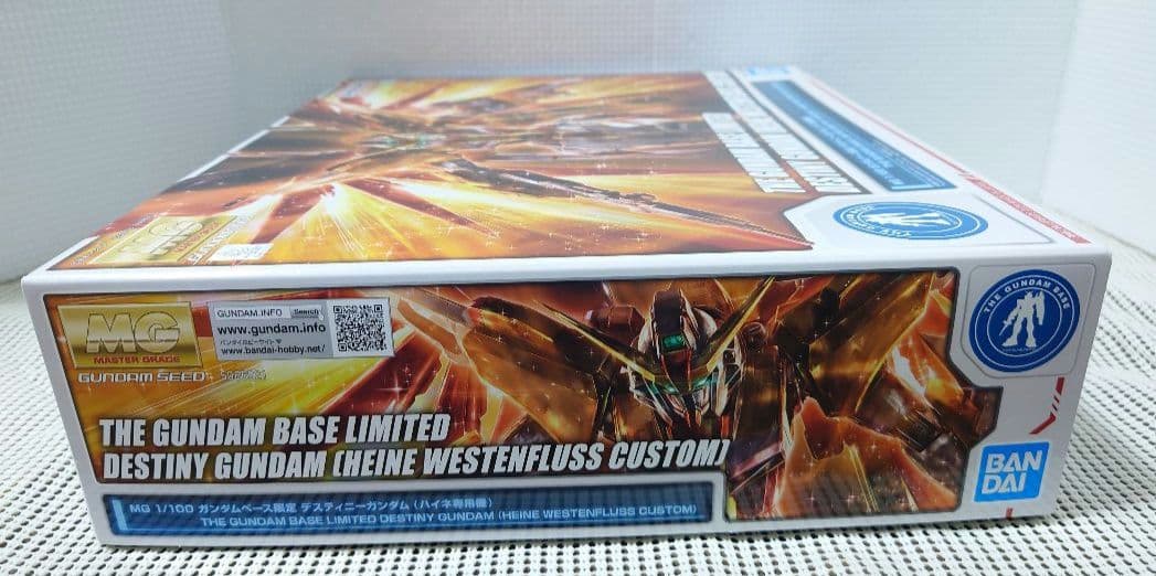 MG 1/100 ガンダムベース限定　ディスティニーガンダム（ハイネ専用機）