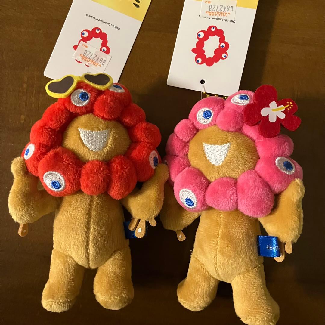 ★新品★ ミャクミャク　マスコット　推しカラー&日焼け