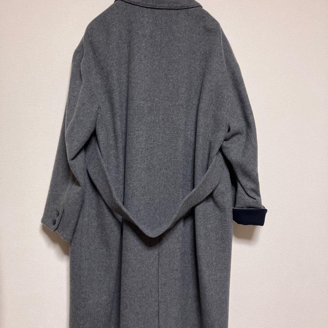 １/５まで限定！3WAYアレンジ襟のかろやかチェスターコート グレー