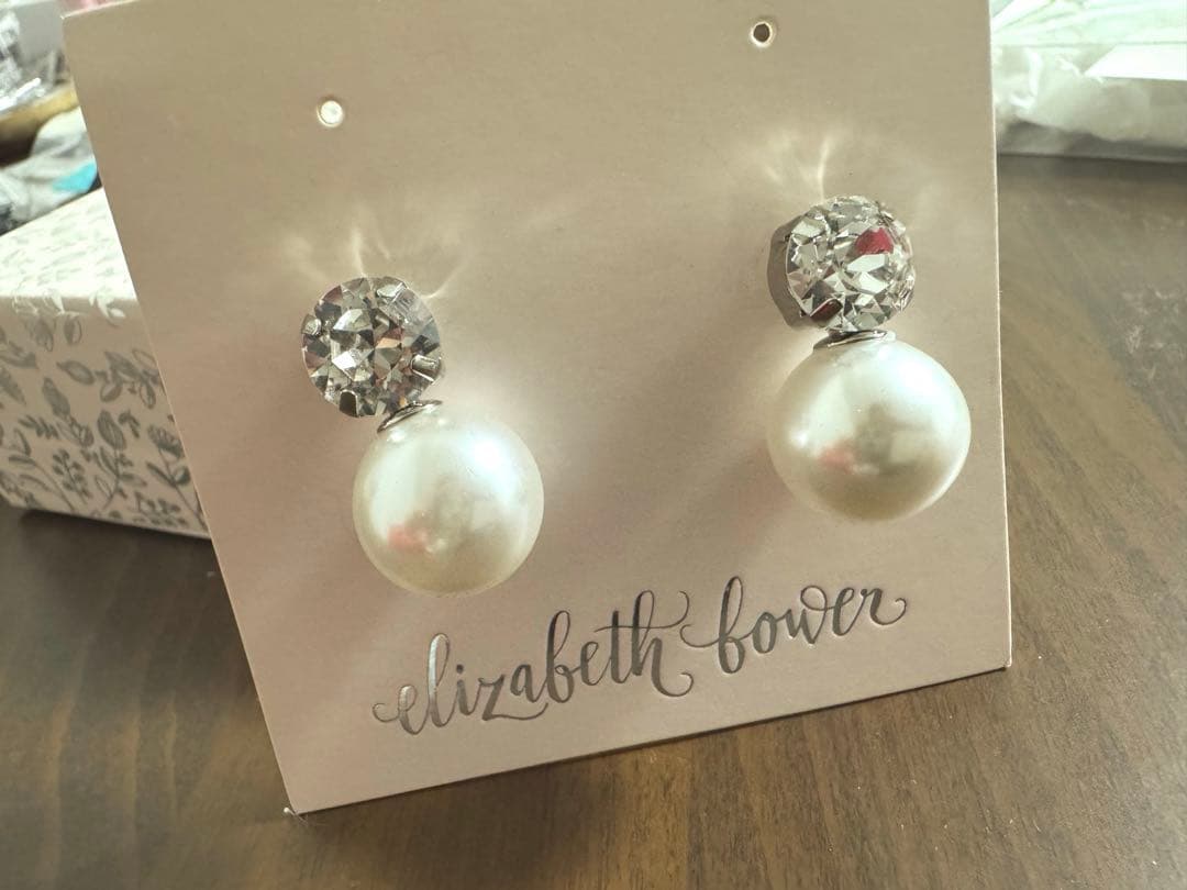 【週末限定値下げ】Elizabeth Bower Duet Studピアス