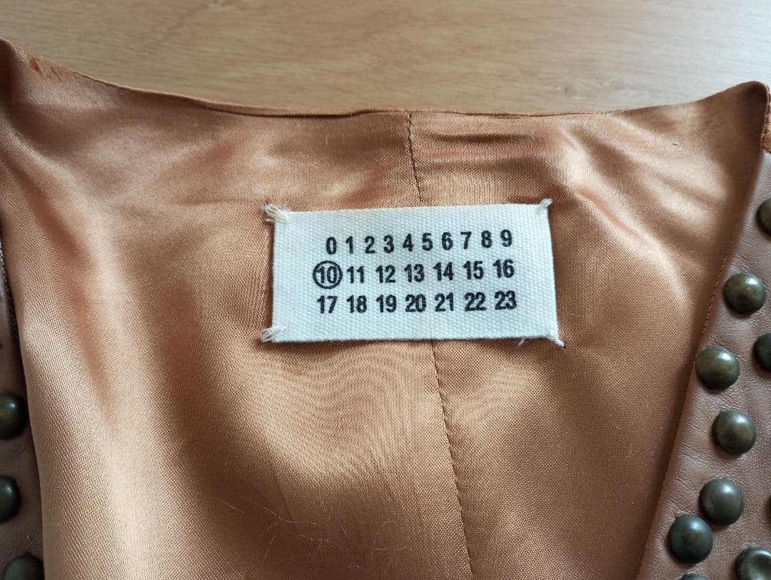 マルタンマルジェラ　本人期　スタッズ　ジレ　ベスト