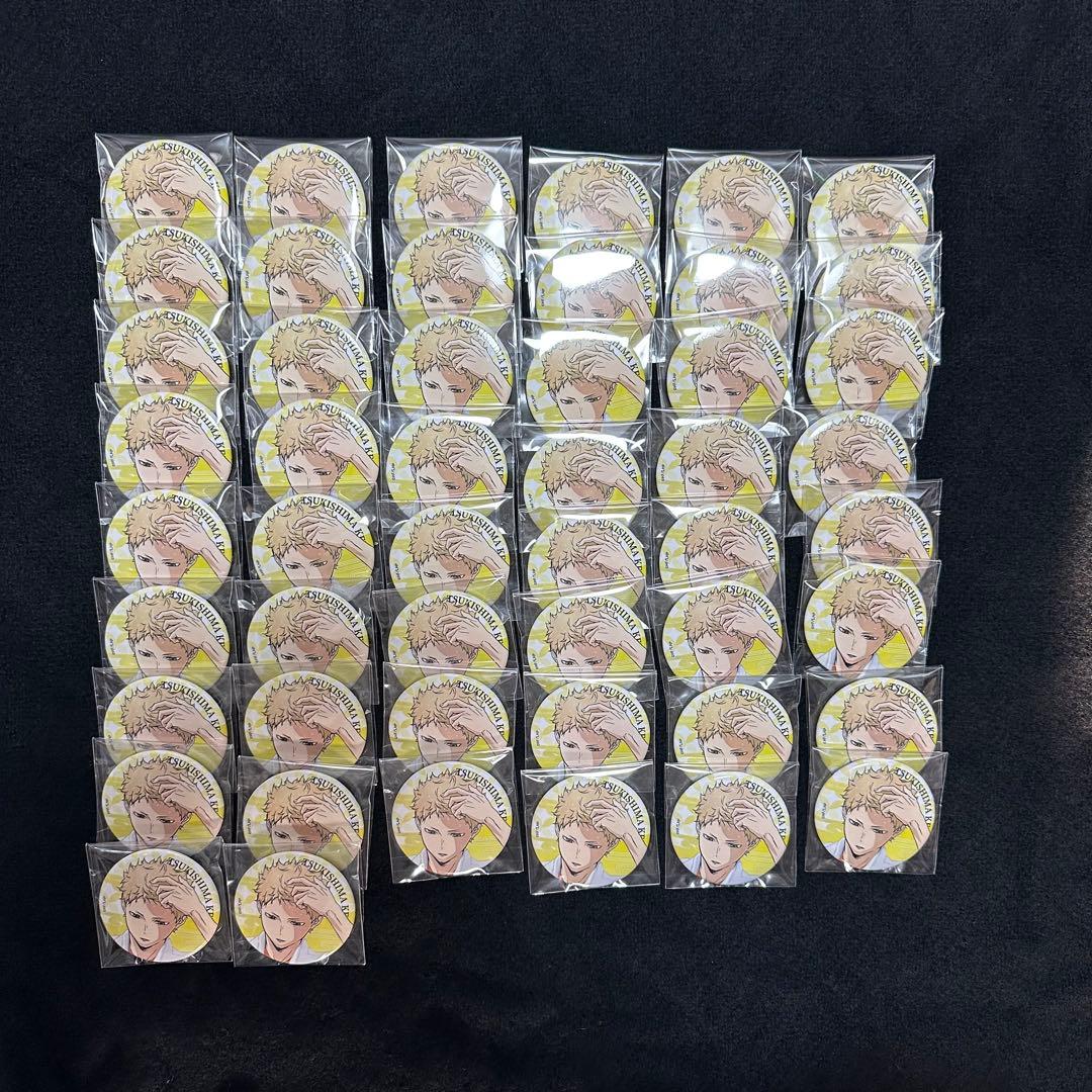 月島蛍　缶バッジ50個　極楽湯コラボ