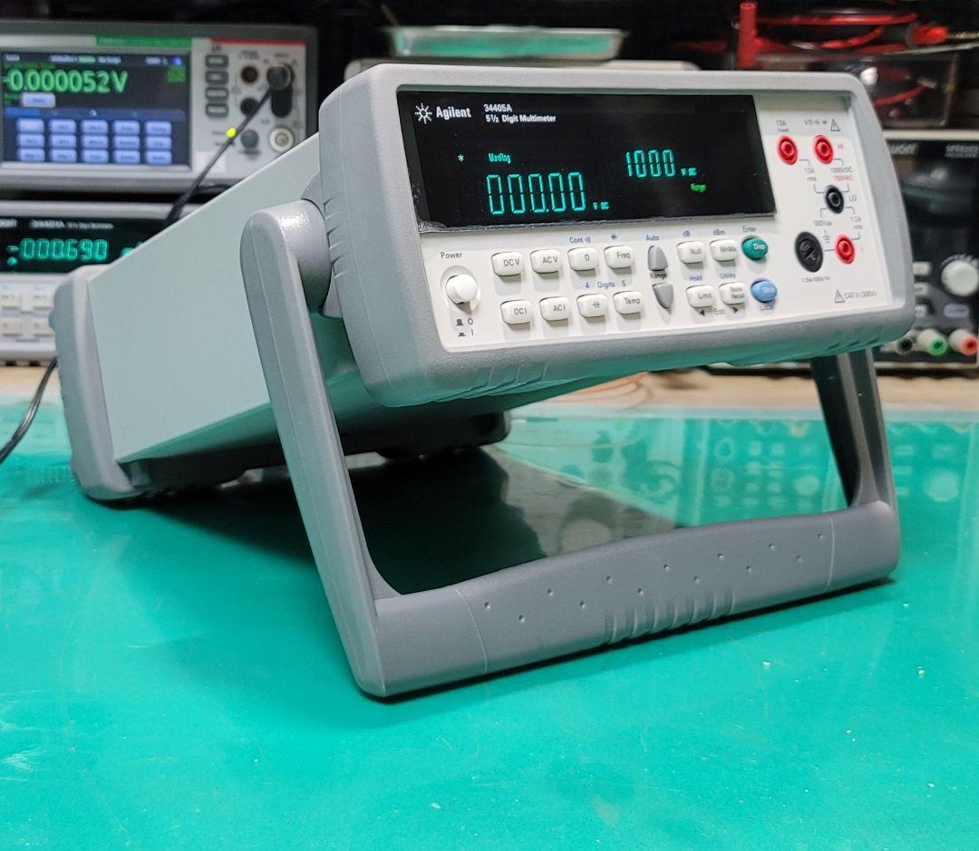 週末Agilent 34405A 5.5桁 デュアルディスプレイ マルチメーター