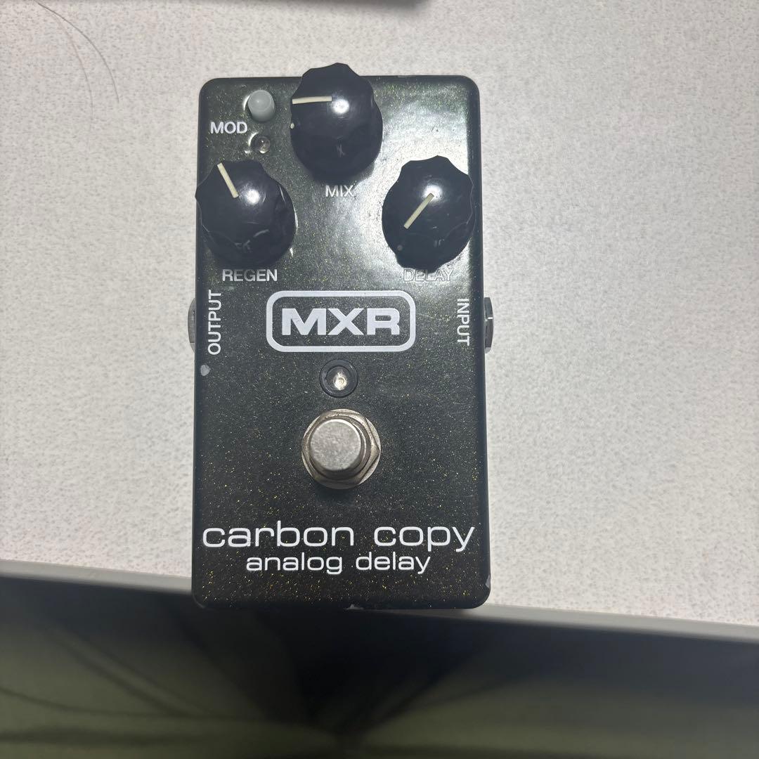 動作確認済みMXR carbon copy アナログディレイ