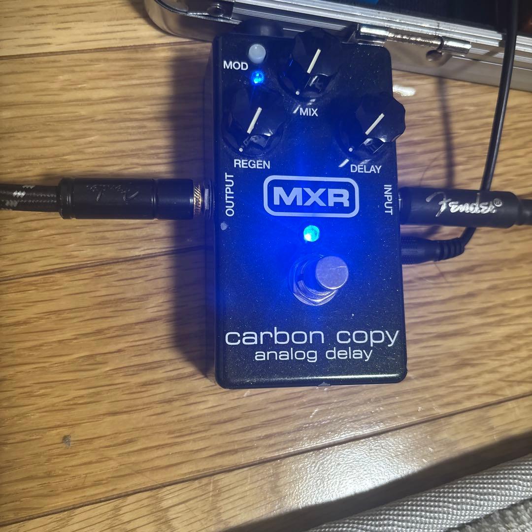 動作確認済みMXR carbon copy アナログディレイ