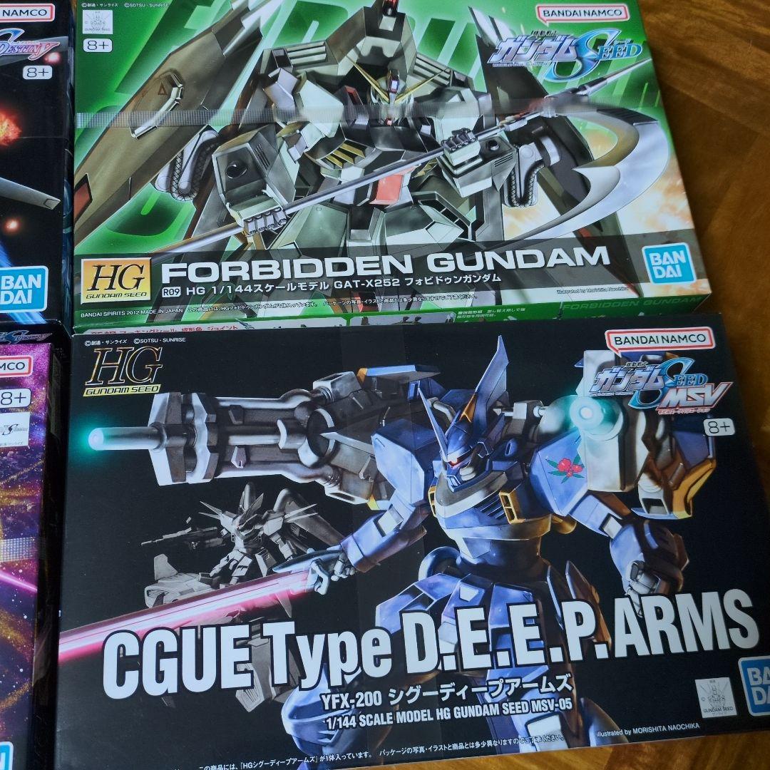 hg マイティーストライクフリーダム　フォビドゥン　レジェンド　シグー