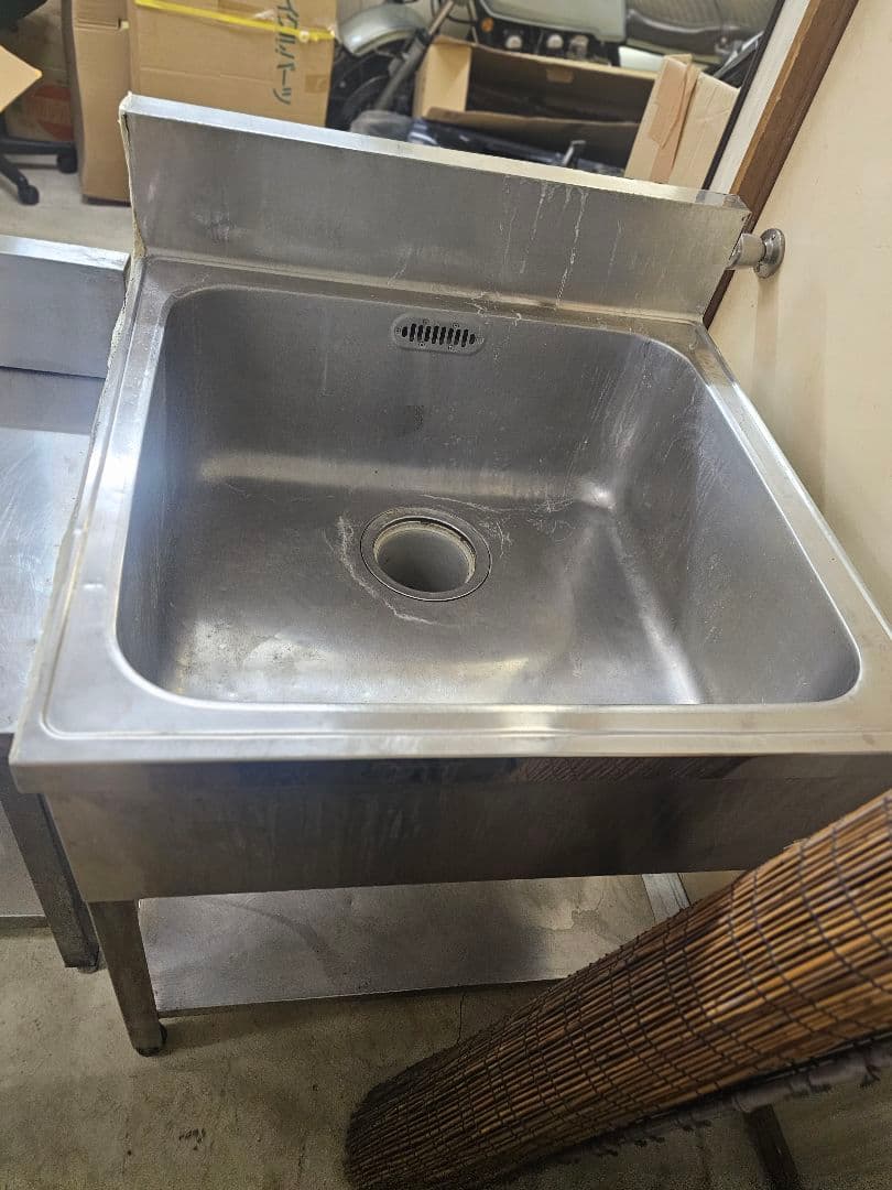 引き取り値引き有り大型ステンレスシンク