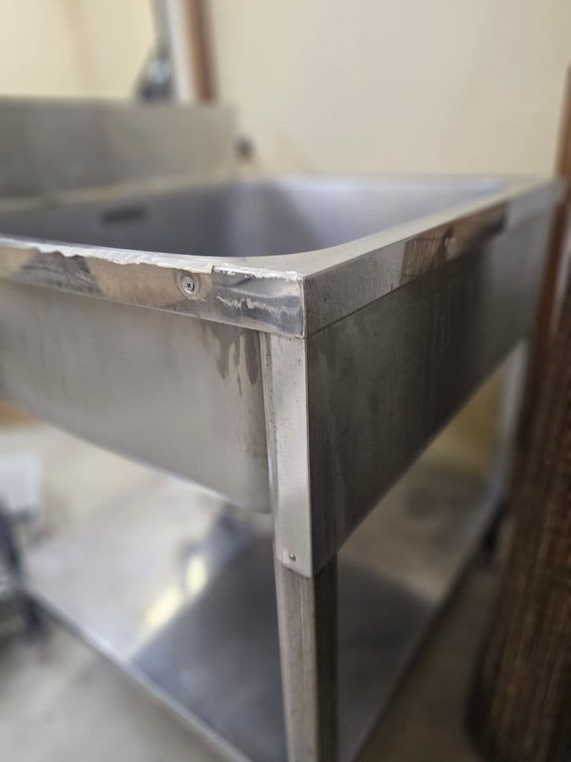 引き取り値引き有り大型ステンレスシンク