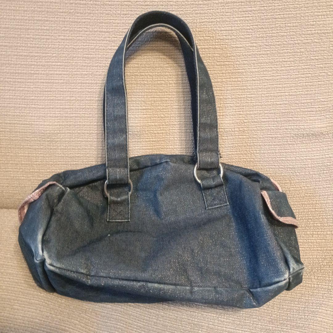 ジュエルペット バッグ ルビー ガーネット サフィー デニム 平成　サンリオ