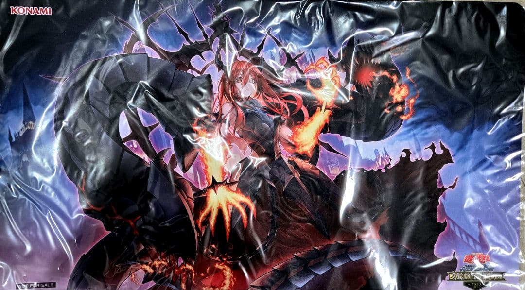 遊戯王　賜炎の咎姫　プレイマット
