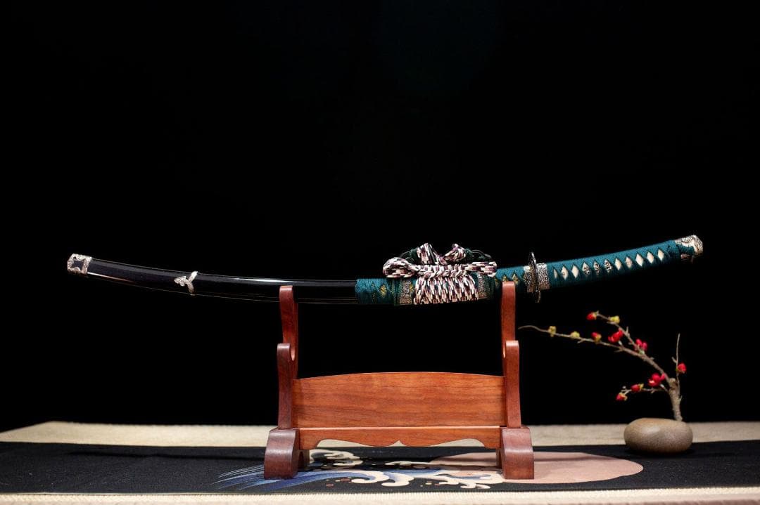 黒鷹野太刀 日本刀 模造刀 居合刀 武士道 武蔵 鑑賞用 手鍛造打 一本