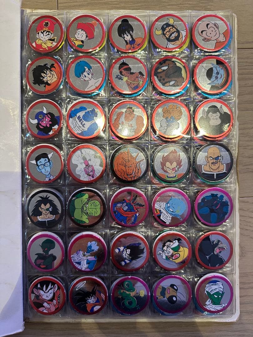 S&B ドラゴンボール ミニメンコホルダー ミニメンコ大量セット