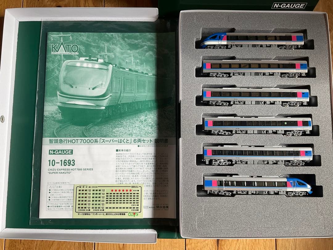 KATO 智頭急行HOT7000系「スーパーはくと」6両セット