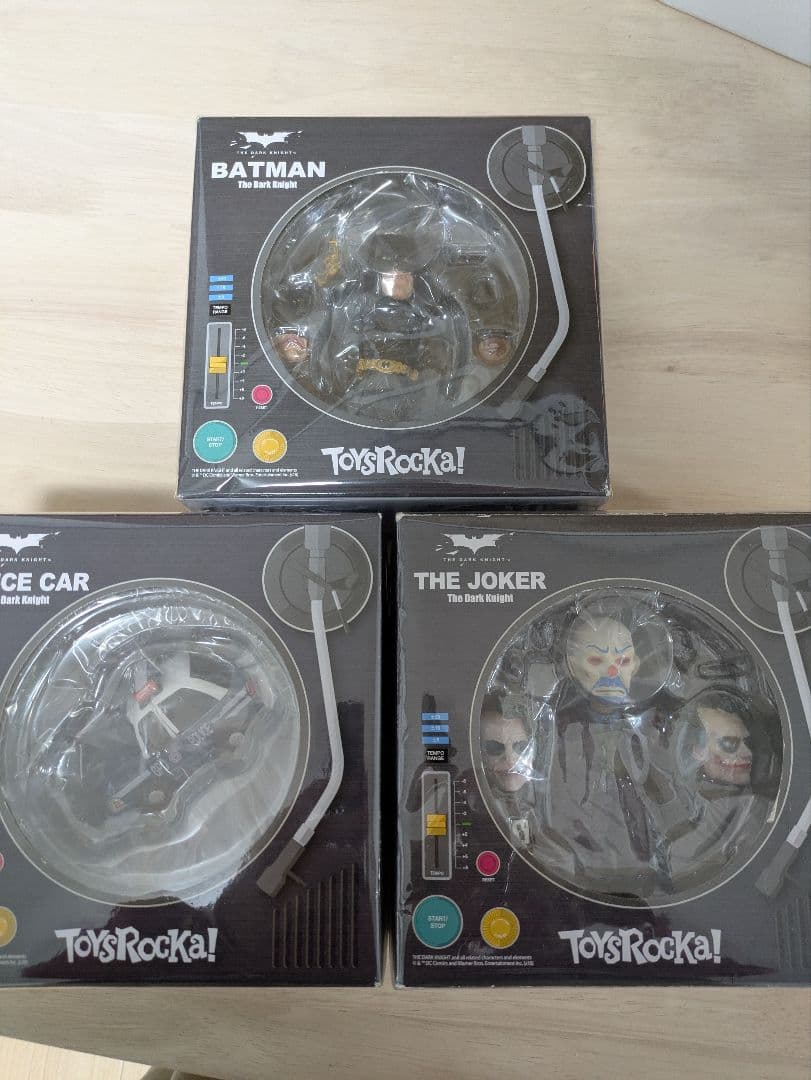 バットマン　ジョーカー　フィギュア　3個セット