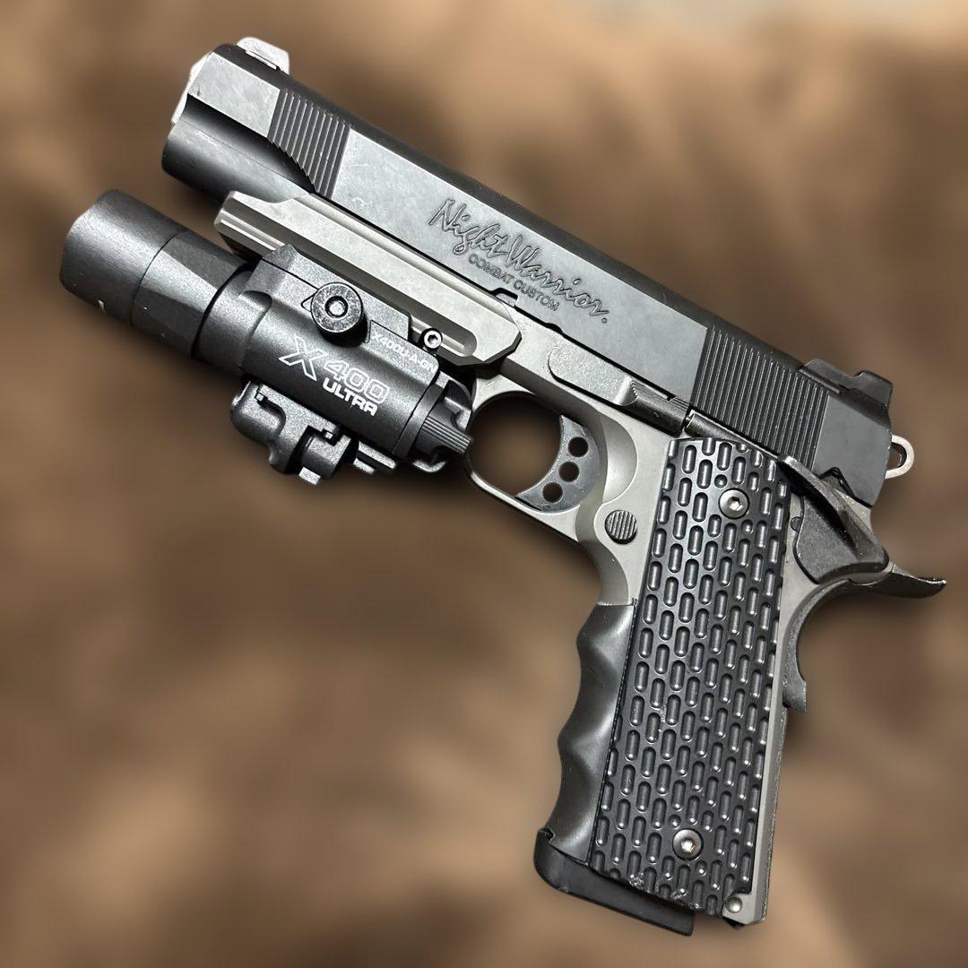 美品 東京マルイ ガスブローバック ナイトウォーリア 外装カスタム 付属品多数！