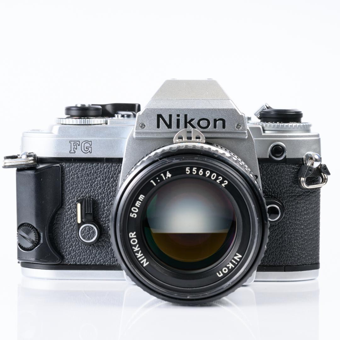 フィルムカメラ Nikon FG / Ai-S NIKKOR 50mm F1.4