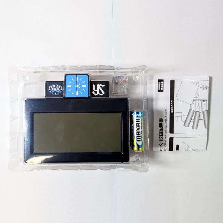 【未使用】でじたるつばくろっく 28969 2020 選手音声入り目覚まし時計