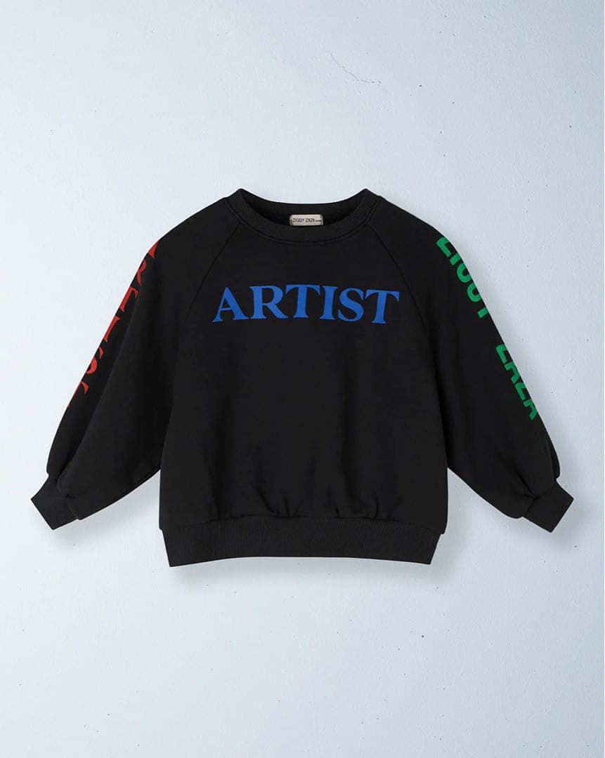 トップス ziggy zaza artist pullover charcoal