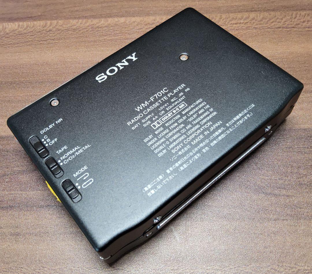 【超極美品 レア！】SONY ウォークマン WM-F701C ブラック ジャンク