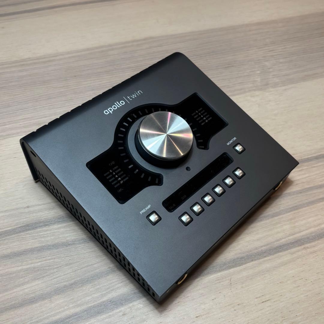 UAD Apollo Twin mk2 DUO TB変換ケーブル付き