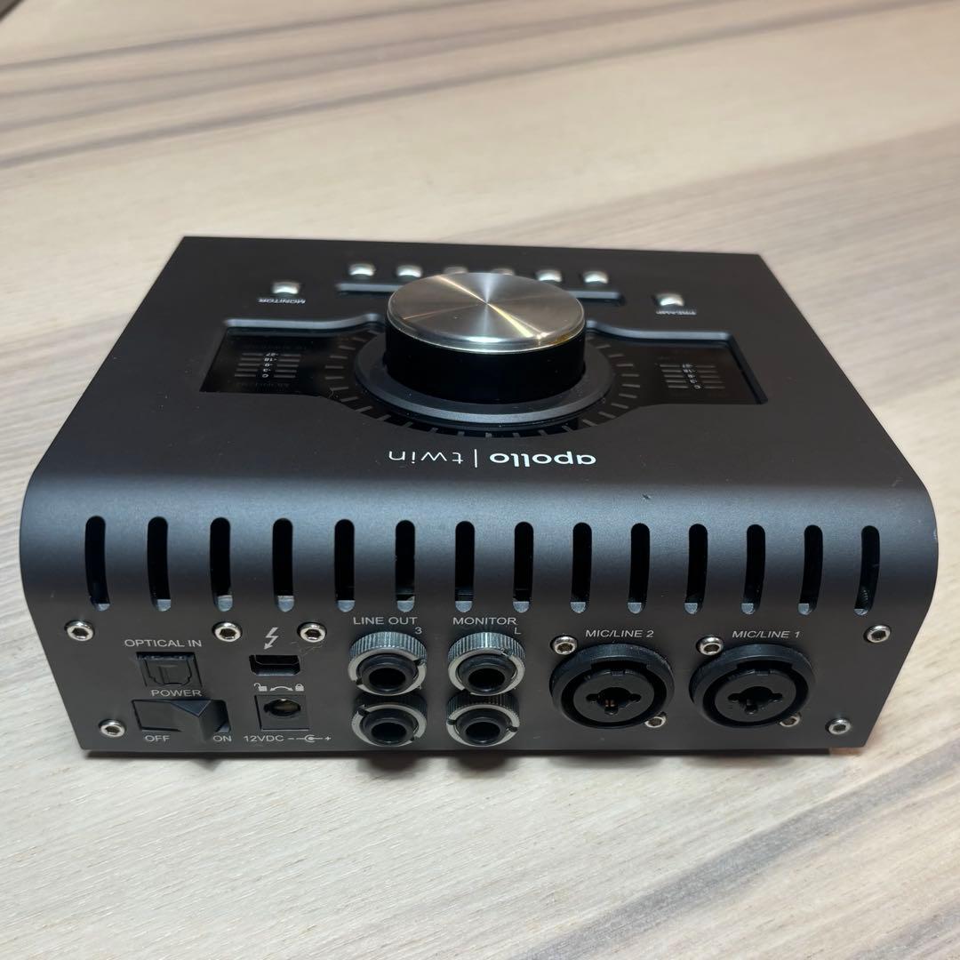 UAD Apollo Twin mk2 DUO TB変換ケーブル付き