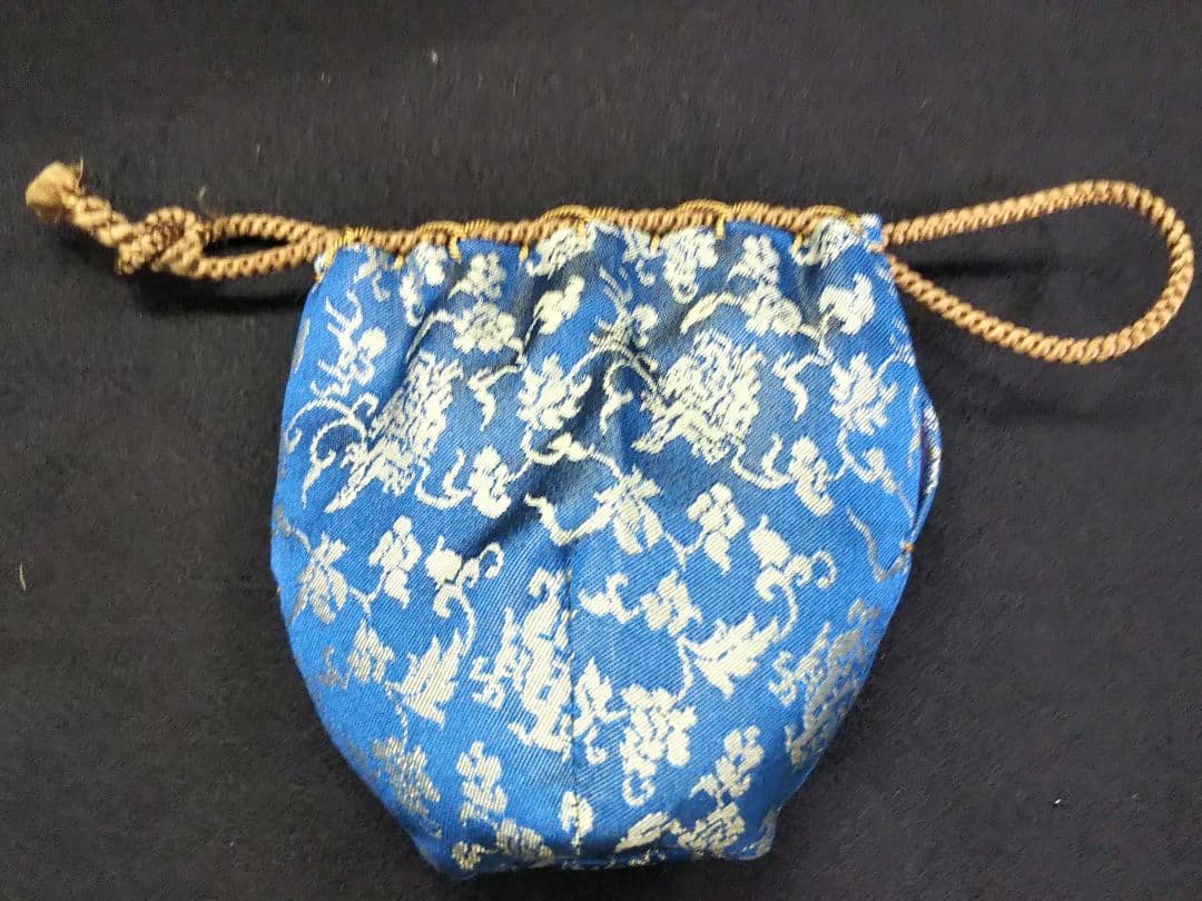 茶道具 茶入 肩付 肩衝 仕服 珠光緞子 西陣織 新品