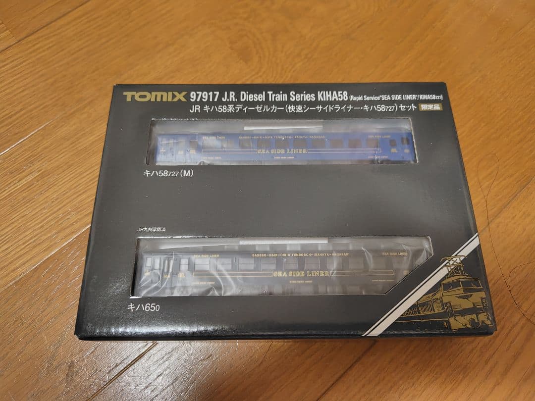 TOMIX 97917JRキハ58系快速シーサイドライナー727 セット