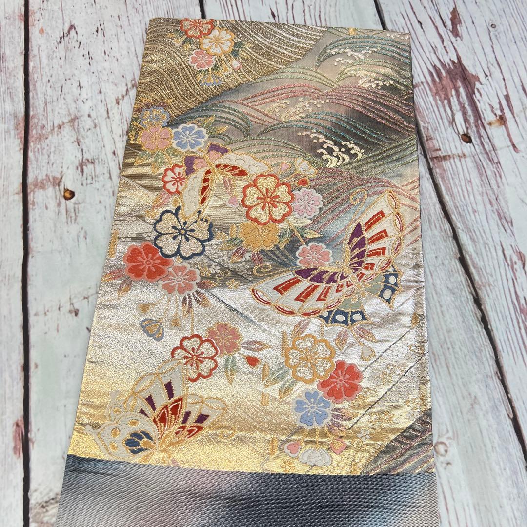 みりん　振袖フルセット　辻が花　Lサイズ　幅広