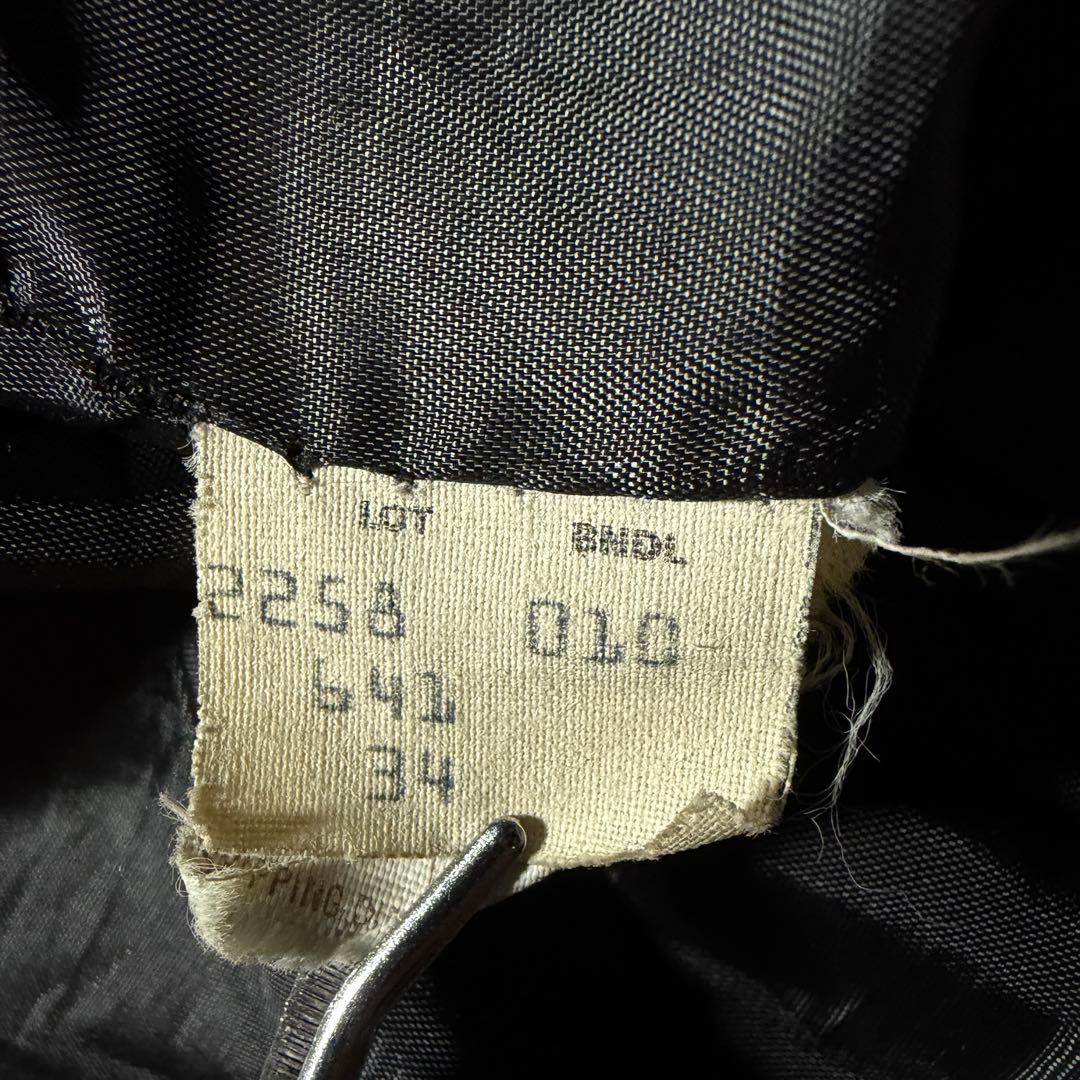 ノ*い様 【米国製】schott ライダースジャケット 641本革　ブラック　3