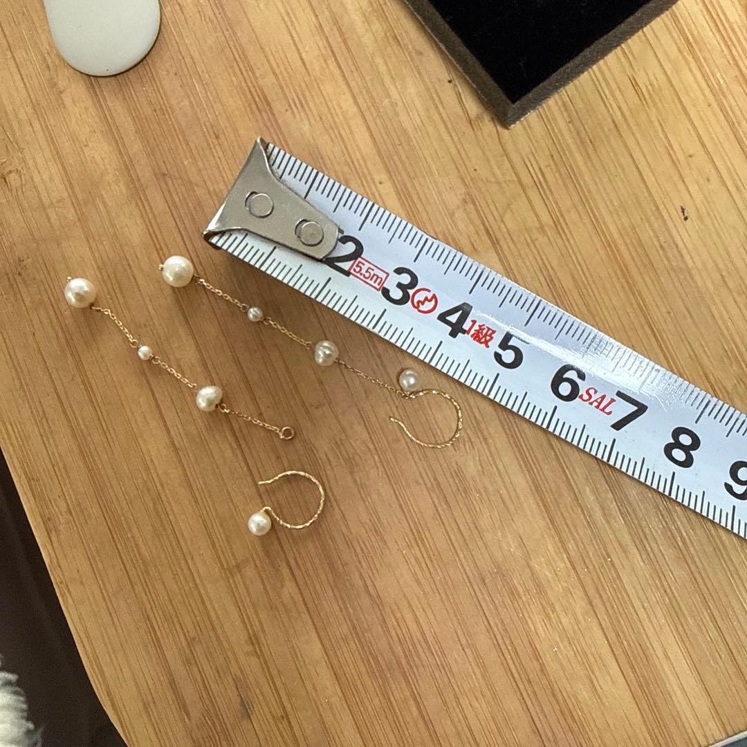 k10 淡水パール　ピアス