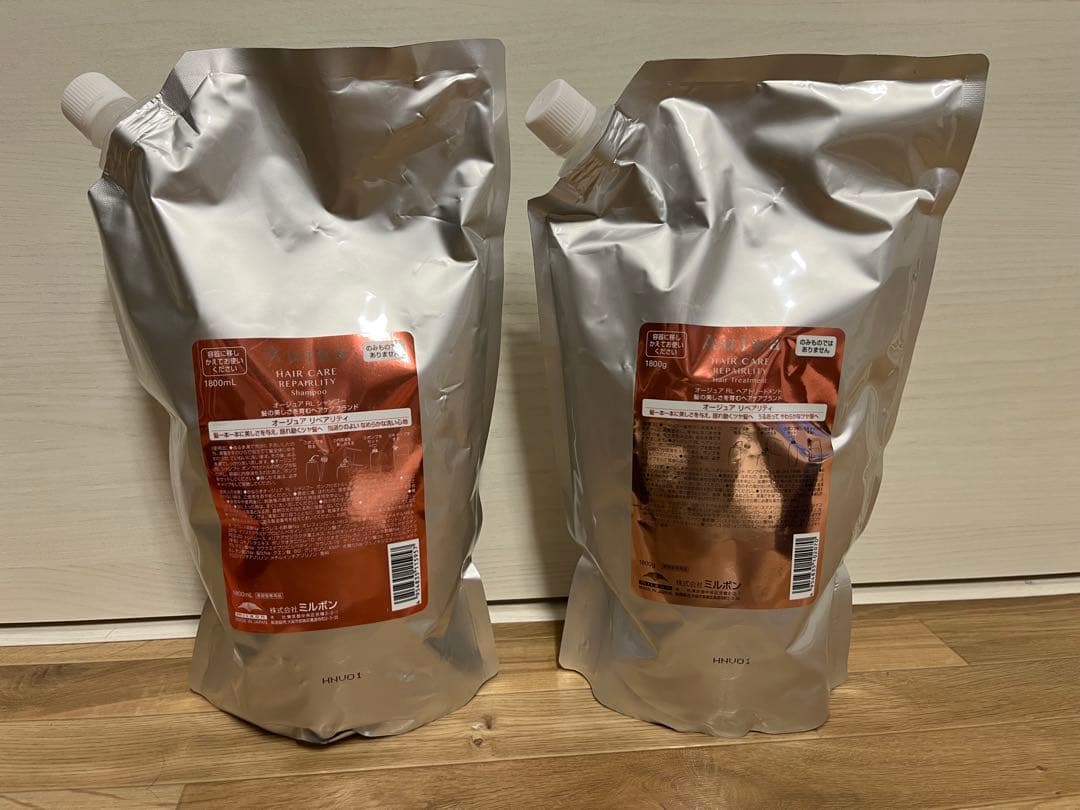 オージュア　リペアリティ　シャンプー＆トリートメント　　1.8mLサイズ