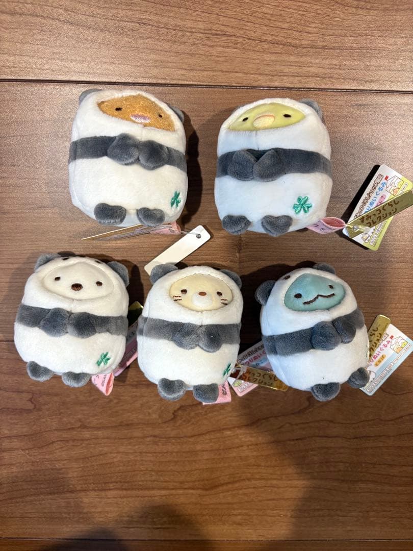 すみっコぐらし　てのりぬいぐるみ　2018 すみっコぱんだ　東京駅店限定