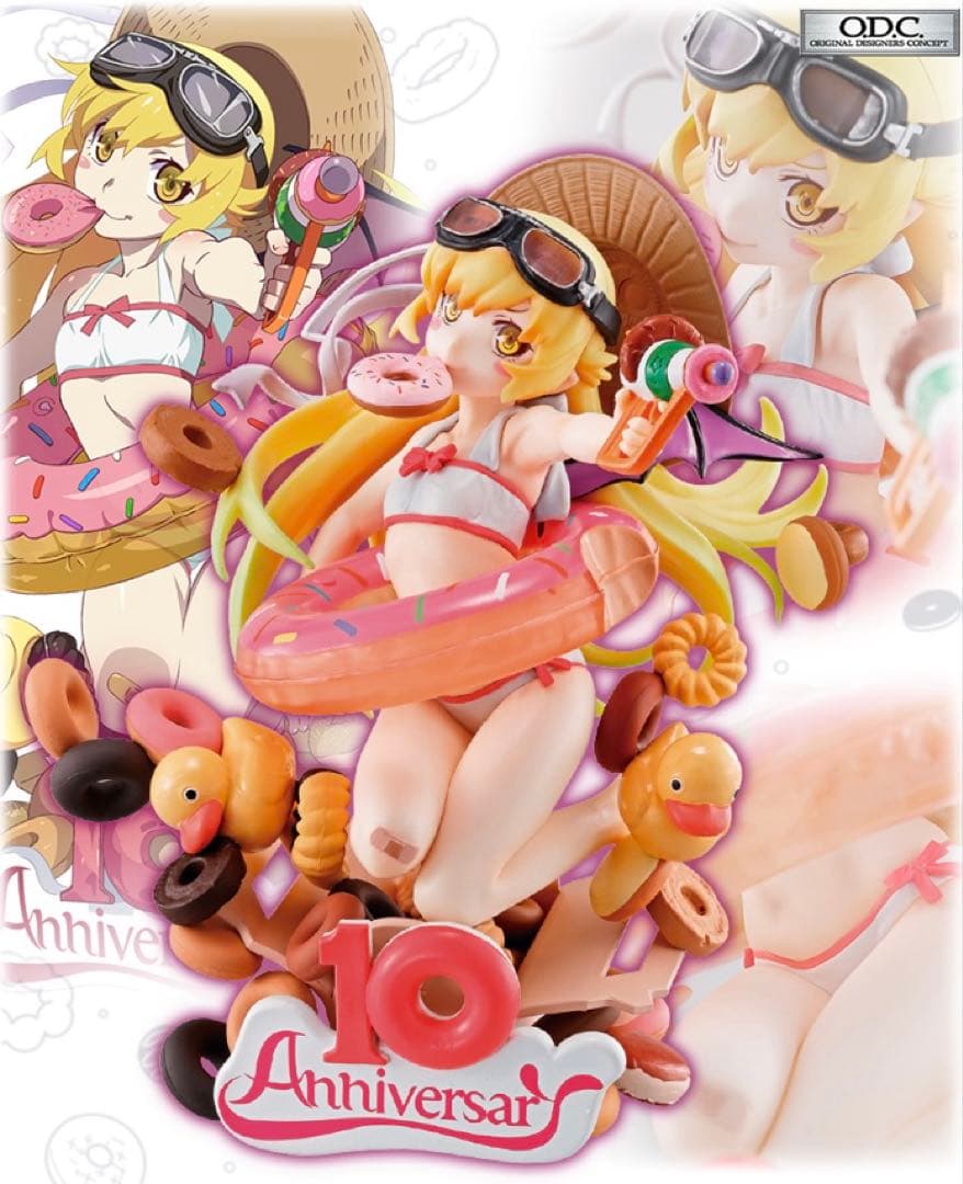 忍野忍 物語シリーズ アニメ拾周年記念 一番くじ A賞 フィギュア 渡辺明夫