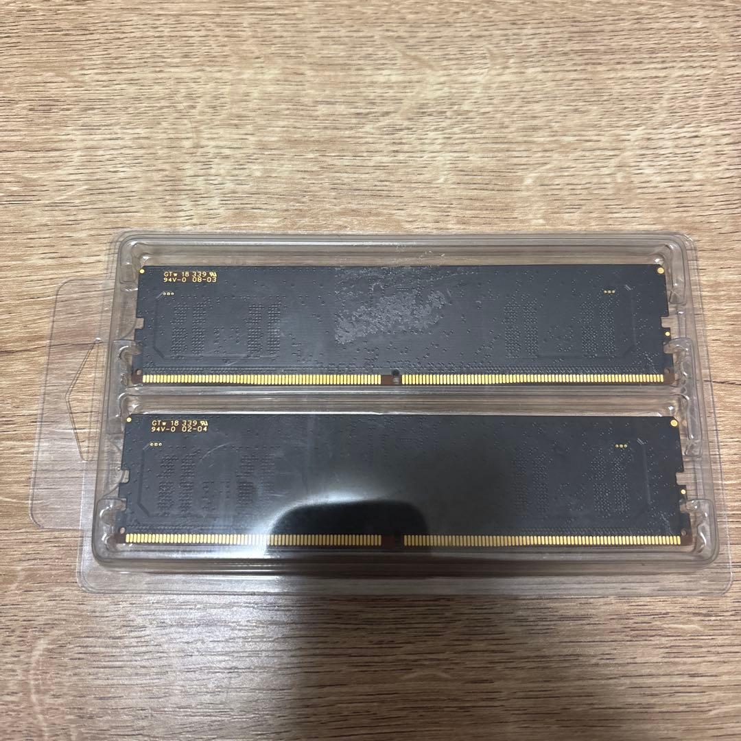 Crucial 16GB (8GB×2) DDR5-5600 動作確認済み