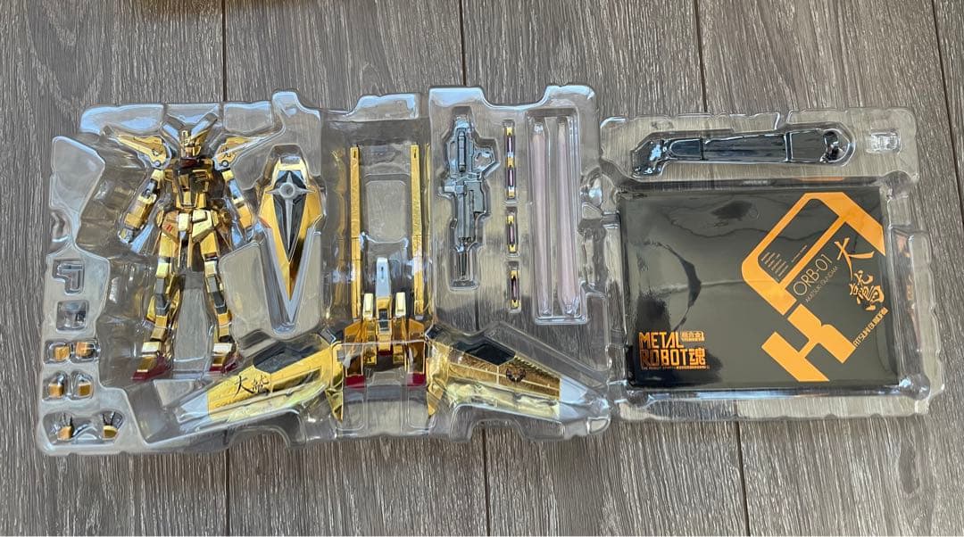 L ROBOT魂 アカツキガンダム シラヌイとオオワシ