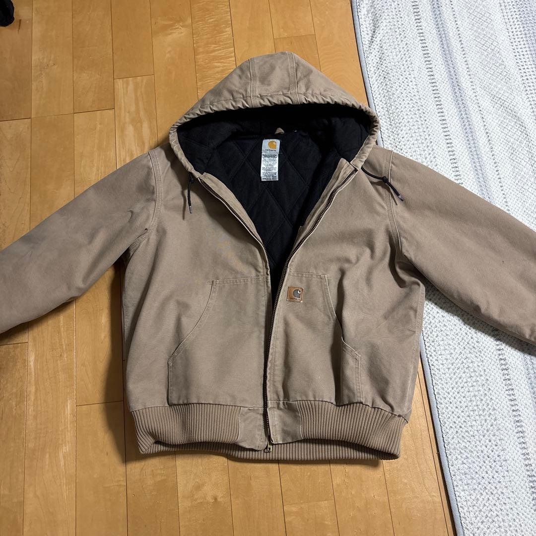 Carhartt フード付きジャケット L ベージュ