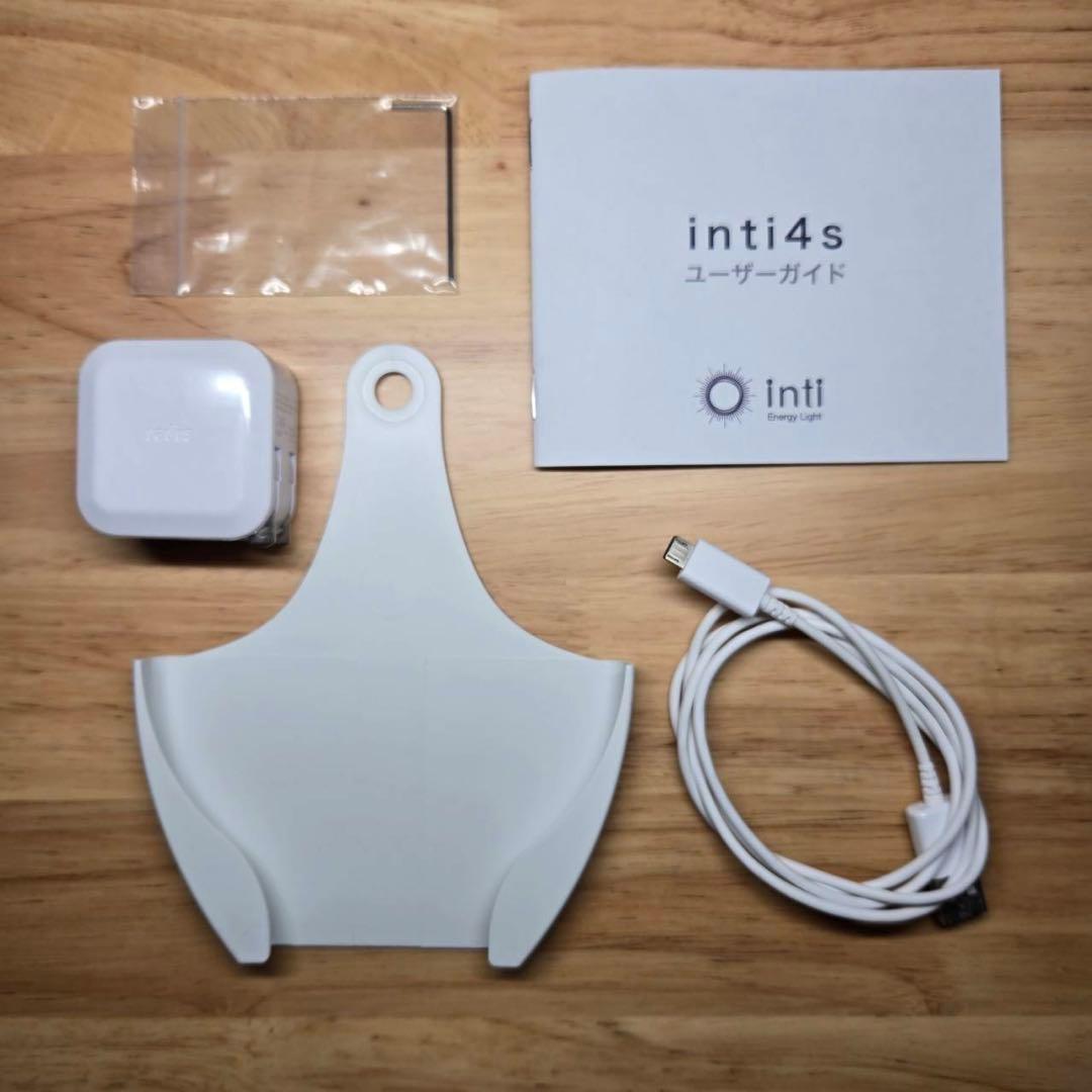 【美品】inti4s 光で起きる目覚まし時計 inti Energy Light