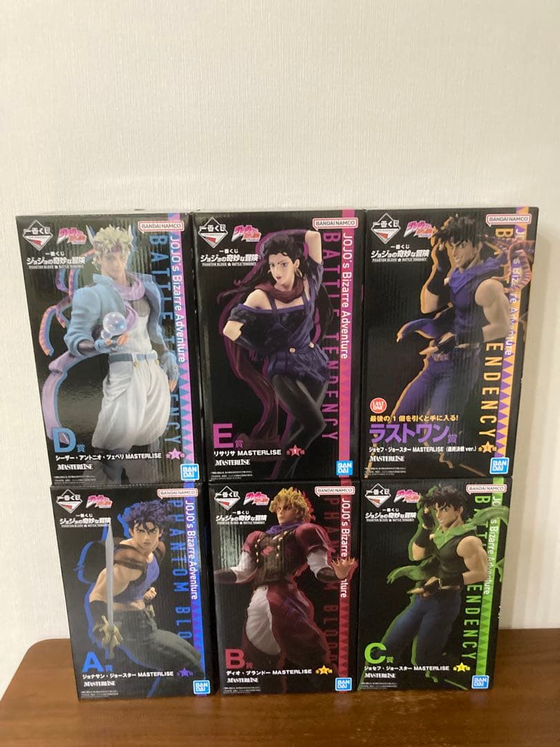 オロナイン　ジョジョの奇妙な冒険 フィギュアセット