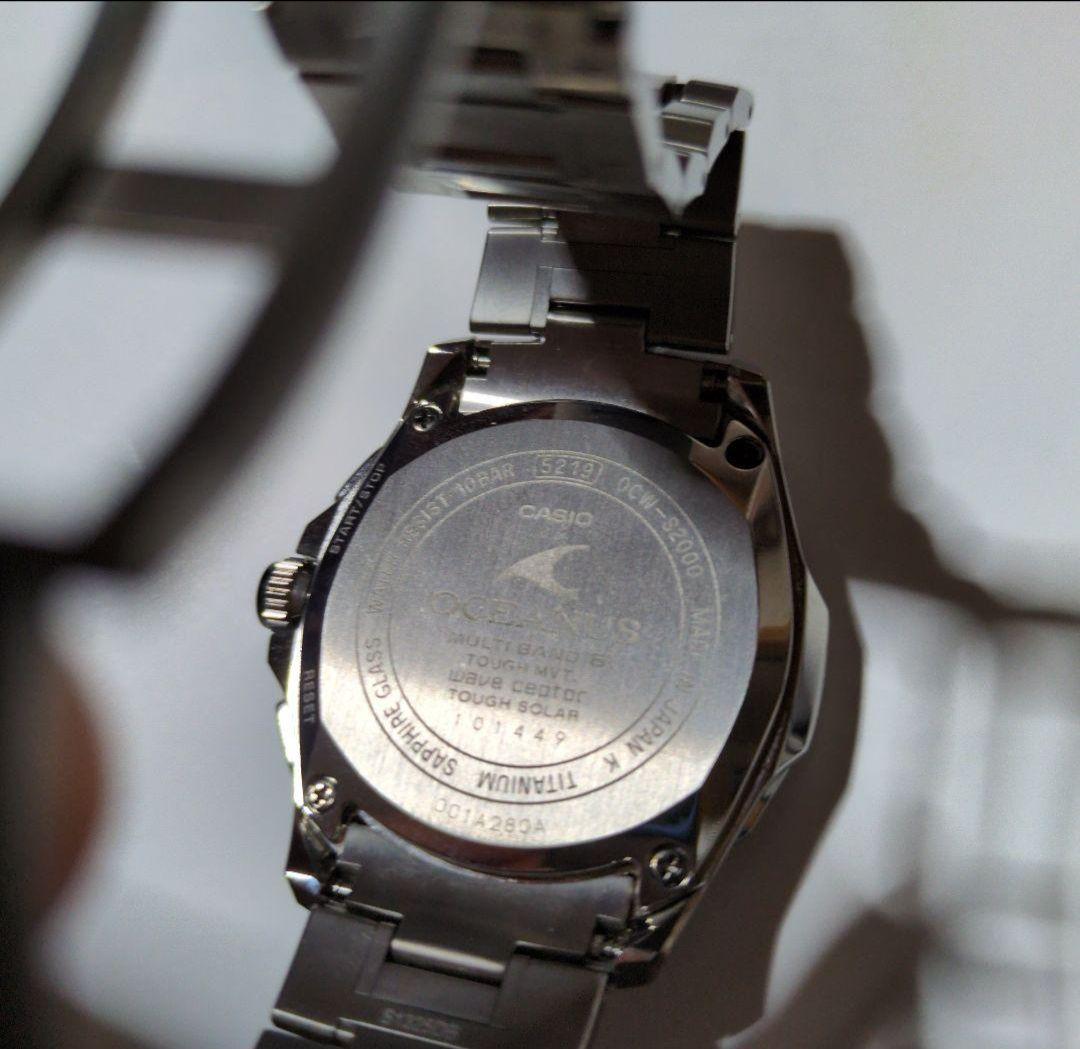 ★Rrs★CASIO オシアナス マンタ OCW-S2000P メンズ美品