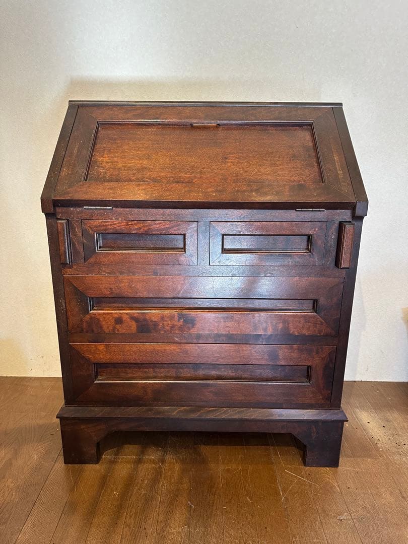 松本民芸家具　高山式ビューロー　机　引き出し　箪笥