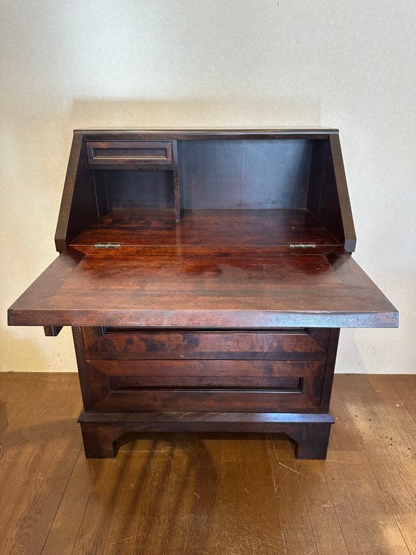 松本民芸家具　高山式ビューロー　机　引き出し　箪笥