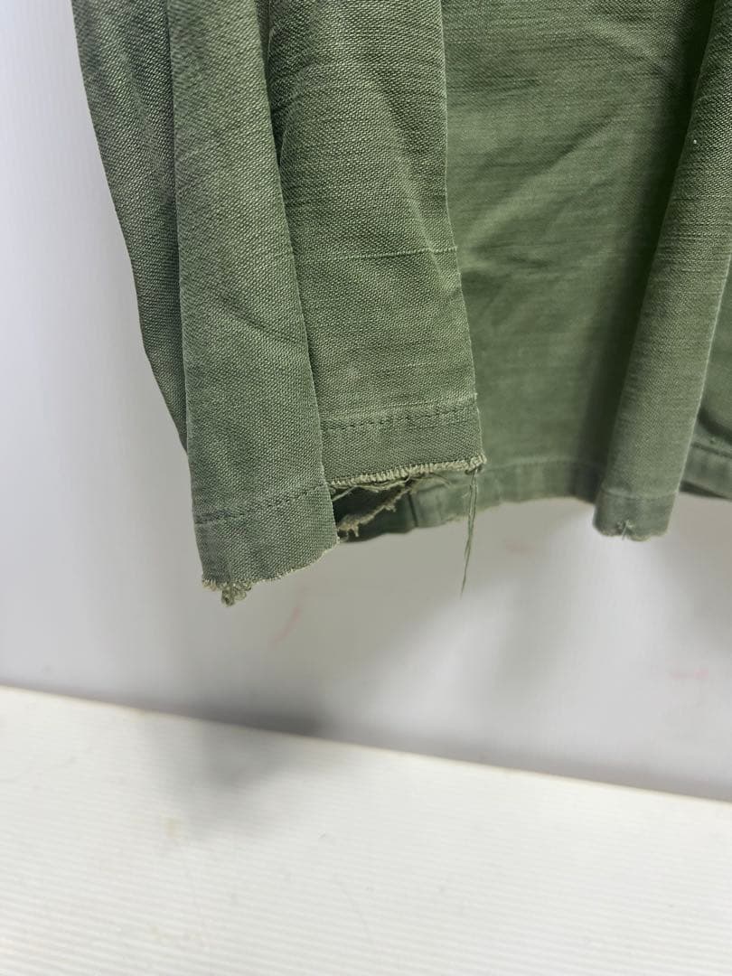 U.S. ミリタリー　OG-107ユーティリティシャツ 60年代