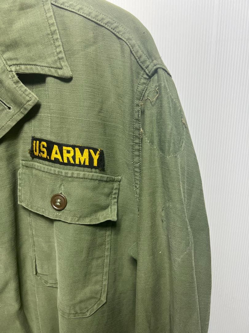 U.S. ミリタリー　OG-107ユーティリティシャツ 60年代