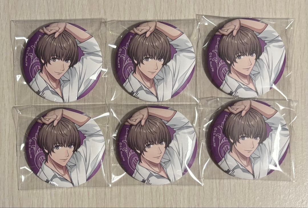 うたプリ　グラショ　鳳瑛二　缶バッジ