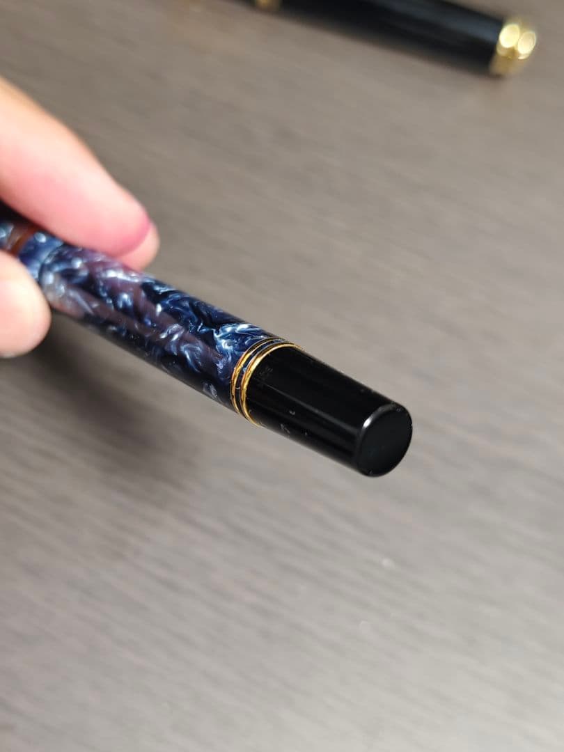 Parker Duofold 750 18Kインク付き万年筆