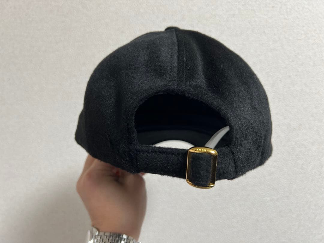 CELINE 黒 ベースボールキャップ Mサイズ